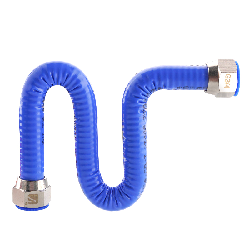 6分波纹管316不锈钢壁挂炉暖气片连接管高压六分水管防爆金属软管