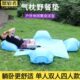 探宿者户外露营防水气枕野餐垫带枕头便携防潮带地钉沙滩草地垫子