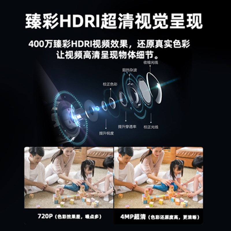 5G无线摄像头wifi连手机远程360度全景家用高清夜视网络监控器