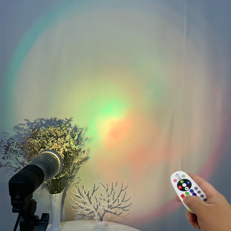 直播背景氛围灯16色七彩变色射灯网红主播拍照补光刀小刀抖音舞蹈