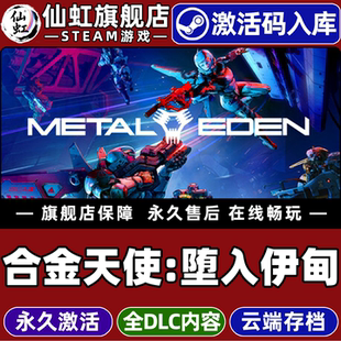 Steam正版合金天使：堕入伊甸 激活码CDKey入库全球区国区METAL EDEN全DLC单机电脑PC复古射击赛博朋克3D游戏