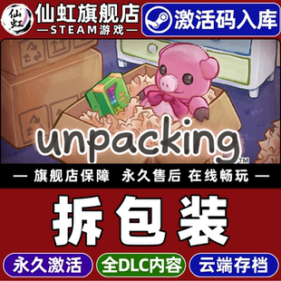 Unpacking Steam正版 CDKey入库全球区国区 激活码 全DLC电脑PC单机可爱像素图形放松休闲益智模拟游戏 拆包装