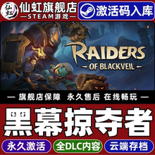Steam正版黑幕掠夺者 激活码CDKey入库全球区国区Raiders of Blackveil全DLC电脑PC动作类Rogue轻度Rogue游戏