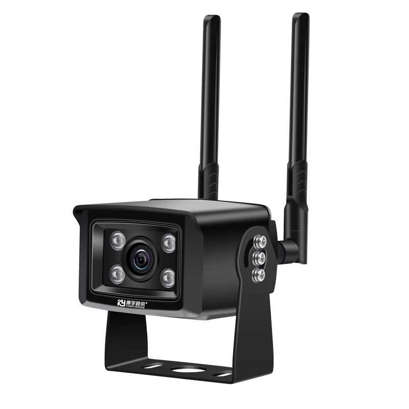 车载4G摄像头无线挖机货车监控手机远程对讲摄像机支持12V24V供电