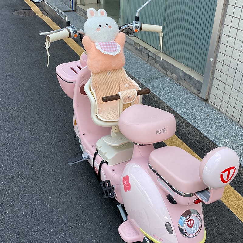 电动车防撞垫儿童座椅宝宝防撞头保护垫电瓶车防撞玩偶神器可爱