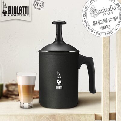 【原装进口】意大利Bialetti比乐蒂手动打奶器家用奶泡杯咖啡小型