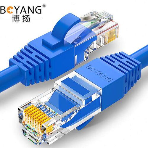 博扬 RJ45-RJ45连接线 Cat.6 10条装 1米 BY-601B-10