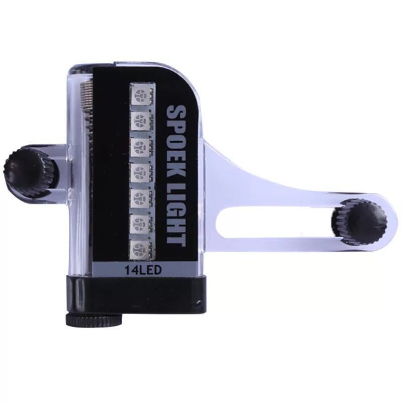 自行车灯夜骑风火轮七彩灯山地车灯装饰灯儿童轮胎灯单车轮灯配件