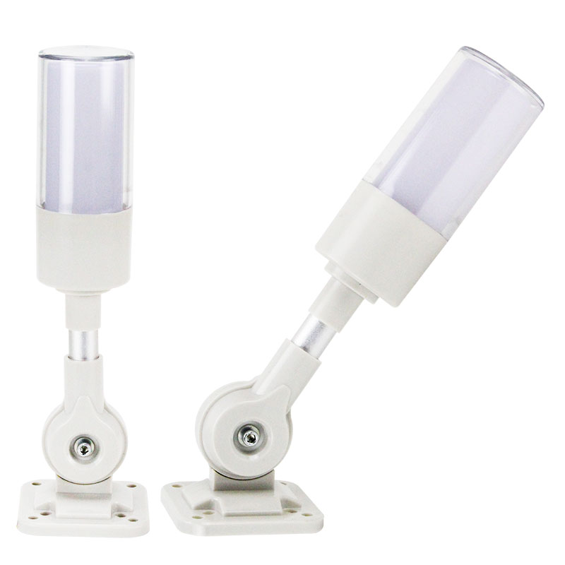 一体三色灯单层多色警示灯LED频闪灯带蜂鸣24v有声指示信号三色灯