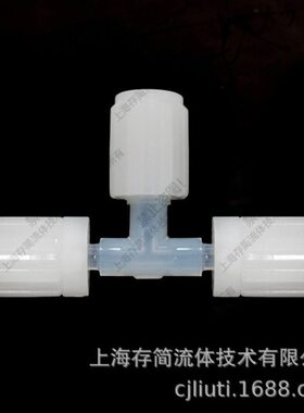 RAYSAN PFA三通 RTS2A - 半导体行业专用PFA扩口接头