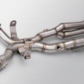 无损安装 GSX1300R 摩托机车排气管改装 不锈钢前段 Hayabusa专用