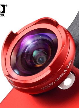手机镜头APEXEL新款无畸变无暗角广角微距二合一套装通用单反外置