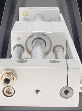 无杆气缸CY1S磁耦式亚德客型RMT20/25/40X300/400滑块带导气缸