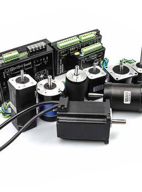 60BLS01直流无刷电机低压48v94w3000转霍尔传感可调速驱动器套装