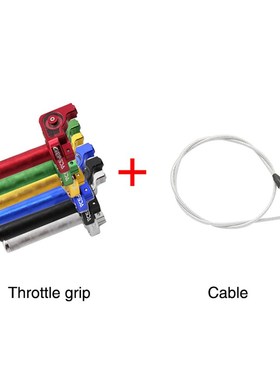 CRF摩托车22mm Acerbis油门握把转把大扭油拉线CNC加油器50-250cc