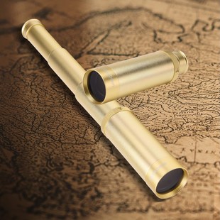 单筒望远镜高倍高清30x40海盗伸缩式拉便携袖珍复古户外望远镜