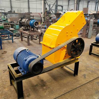 砖瓦碎片锤式破碎机石灰石煤炭小型锤破制砂机破碎机移动车