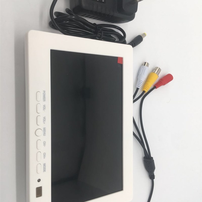 7寸高清监视器高清车用显示器AV安防监控显示器BNC监视器