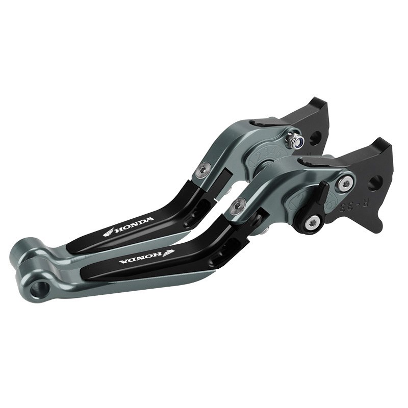 适用五羊本田NWF125改装防摔刹车牛角 CBS版F125可调节拉杆手把柄