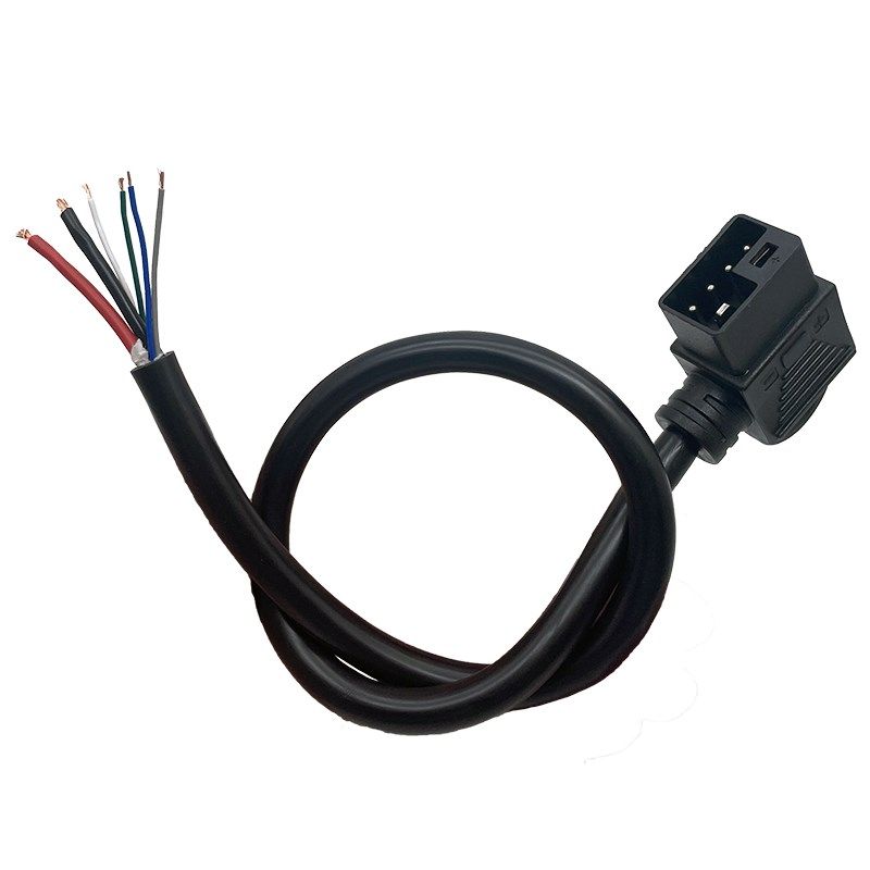 九号新国标2+4锂电转换线插头铅酸放电口九号电池电源连接线放电