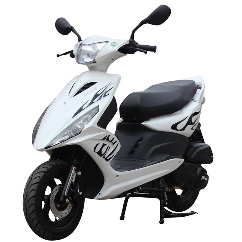 国四电喷鬼火款踏板摩托车燃x油助力车125踏板车工厂现货供应