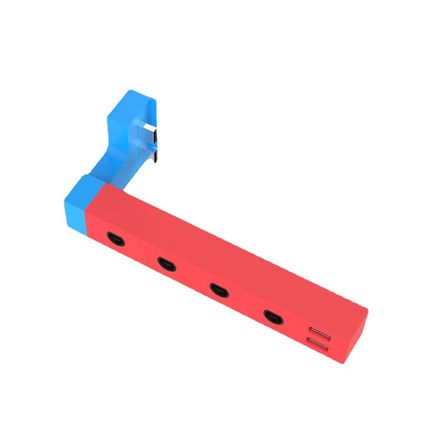 switch底座switch转换器 switch USB hub可接4个GC手柄JYS-NS206