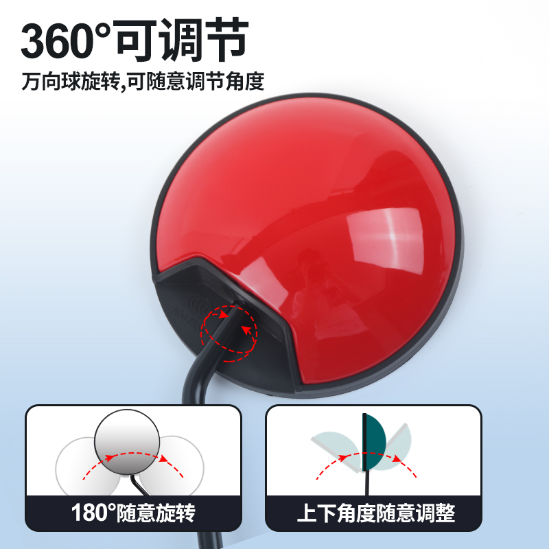 电动车后视镜适用于雅迪DQ6/DM2爱玛绿源DQ6/DM6冠能电瓶车反光镜