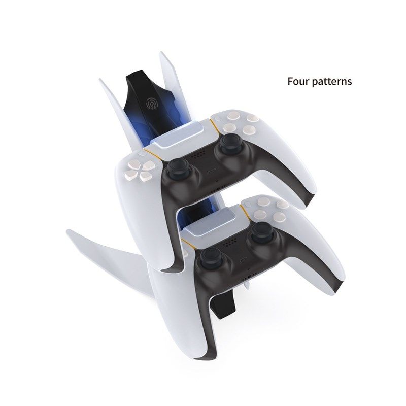 PS5 手柄充电器 PS5手柄控制器触点充电底座展示架飞机充座充