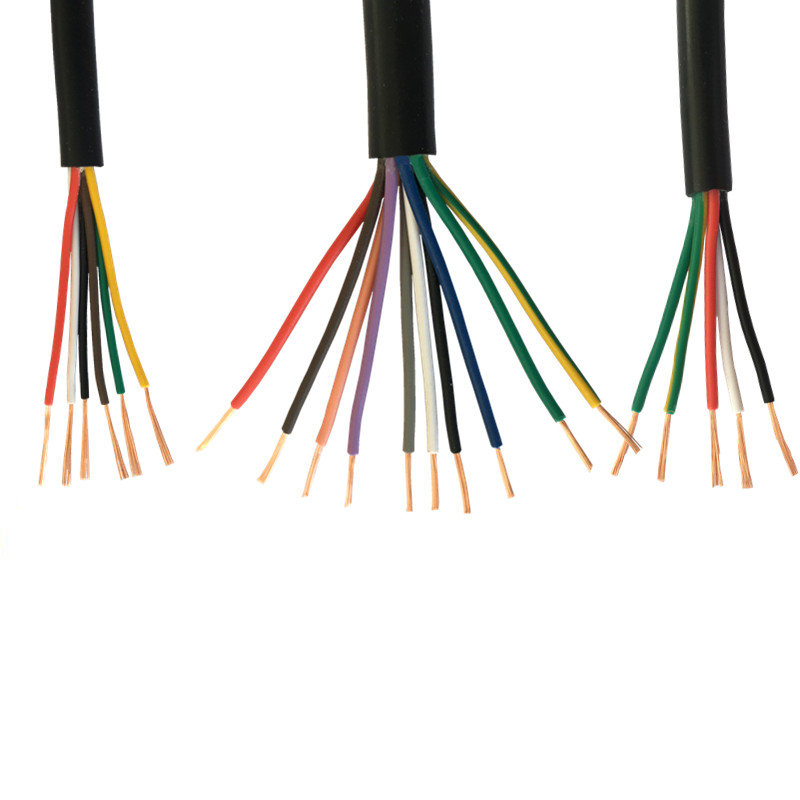 金环球电缆RVV2芯3芯4芯5芯6芯7芯8芯10芯12芯0.3/0.5/0.75信号线