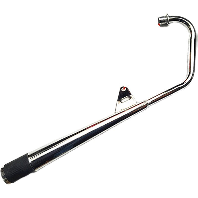 老款125摩托车排气管消声t器烟囱静宗申嘉陵钱江力帆音改装配件15