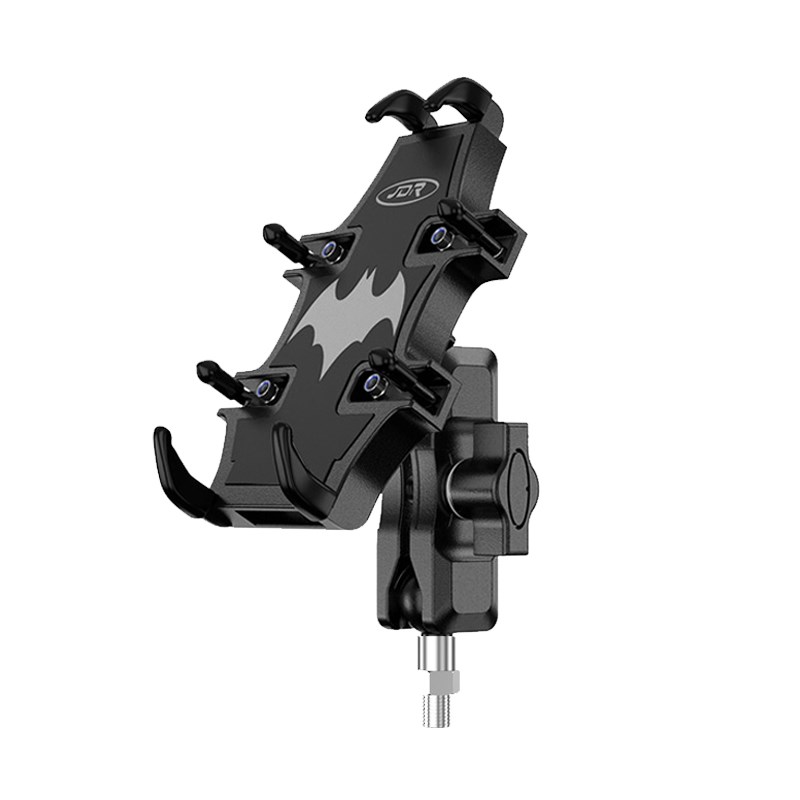 适用无极CU525摩托车手机支架改装摩旅骑行导航固定减震手机支架