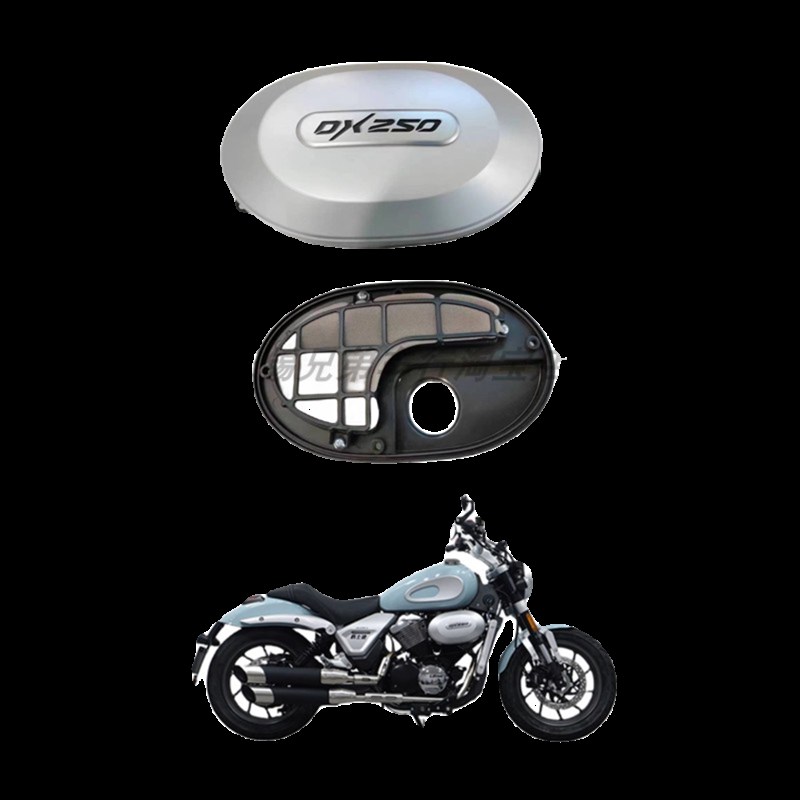 爵士捷DX250摩托p车配件JSJ250-2外壳前泥转向灯护板油箱