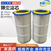喷涂房用除尘滤筒覆膜聚酯纤维折叠滤芯喷漆喷塑六耳快拆除尘滤芯