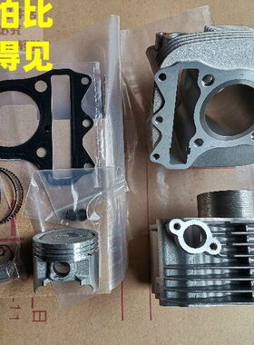 丽彩QS125T-2A 2B睿彩瑞梦QS125T-4B 4C韵彩100T-B 套缸 汽缸活塞