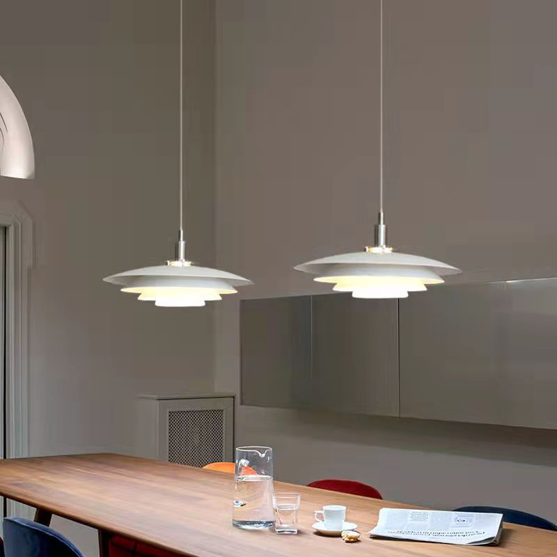 北欧餐厅吊灯丹麦现代简约网红飞碟创意民宿ph5奶油风日式餐桌灯