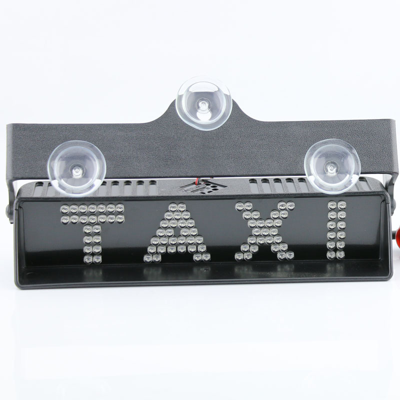 TAXI前挡车灯 的士第三刹车灯 二代高位刹车灯 带灯座 双排 TAKSI