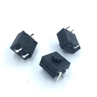 拍一件发2个开关手电筒开关宽12 12高9.1MM3脚按键按钮自锁开关
