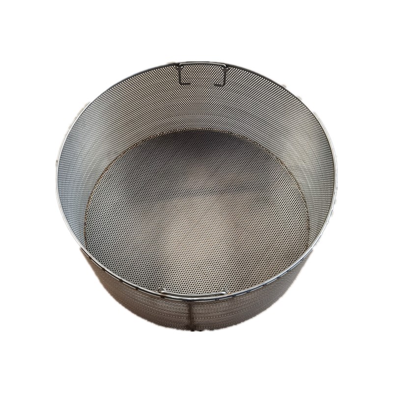 定做304不g锈钢过滤筒圆柱形熬骨头汤锅过滤网50汤桶隔离网