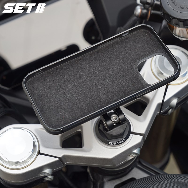 SETES首发春风250/s450SRS系列摩托车手机导航铝合金减震支架