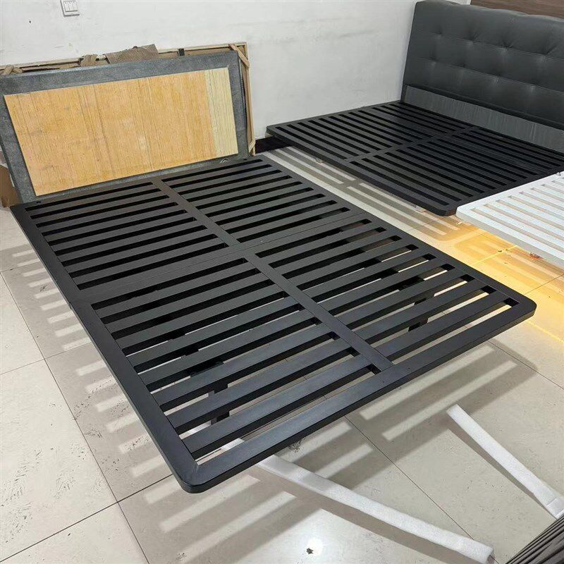 1.5*2米排骨架主卧双人悬浮铁艺床网红钢结构加厚悬空床无异响