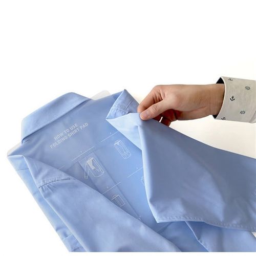 透明磨砂折衣板简易PP塑料懒人叠衣板出差叠衣服神器防皱可定制印