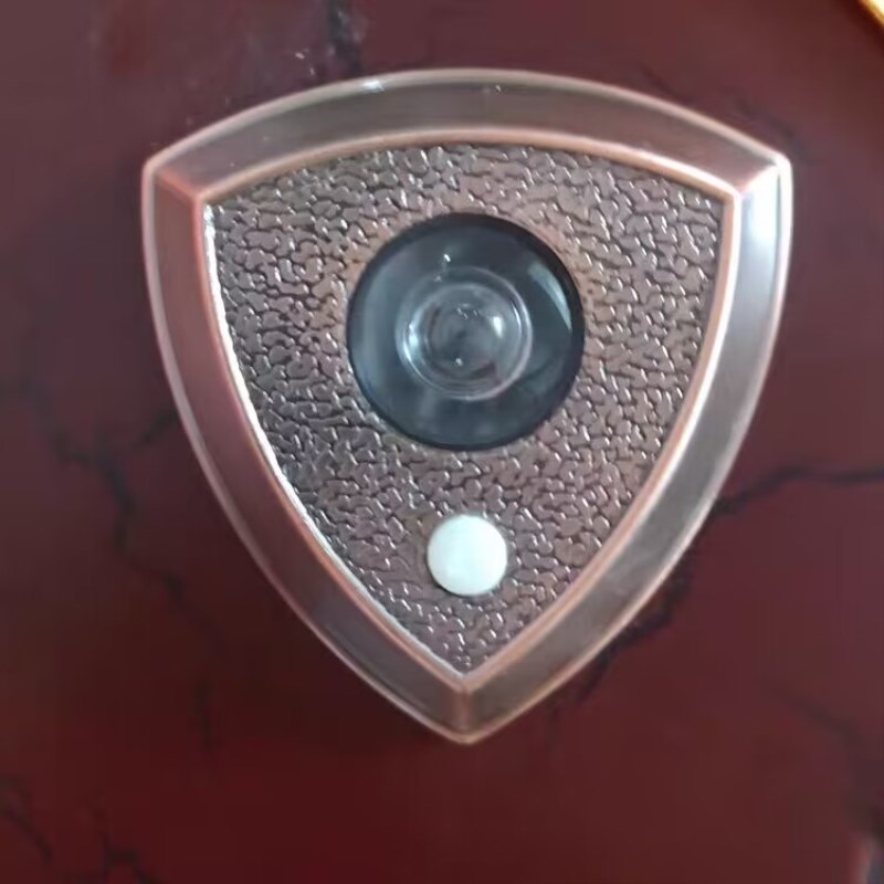 防盗门猫眼门镜通用堵孔门铃防撬二合一家用门上摄像头监控防盗器