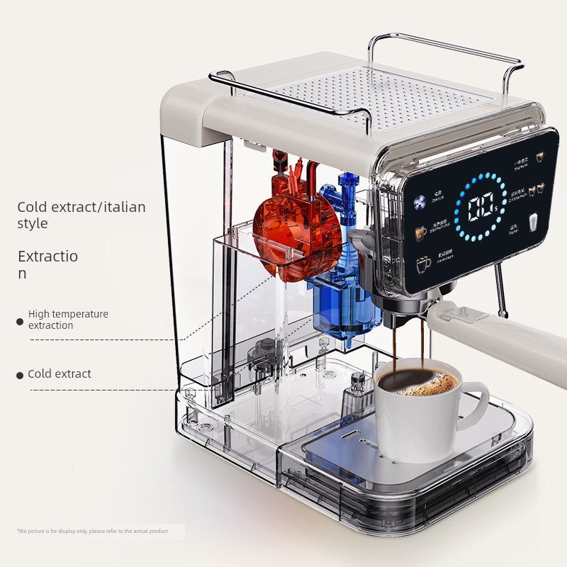 【15%补贴】施耐德施耐德冷萃咖啡机意大利家用小型全半自动起泡