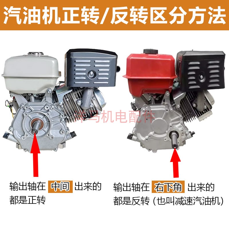 开沟培土a机手摇免拉启动器反转柴油汽油机178FS 186FS 1800转