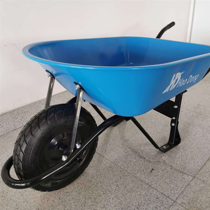 WB7405建筑j工地单轮手推车结实耐用金属家用多功能搬运翻斗工具