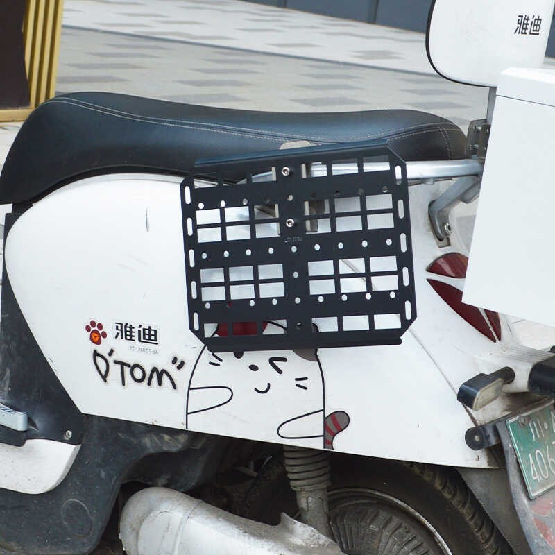 边箱支架边包侧板电动车后侧边支架踏板车战术挂板挂箱拓展