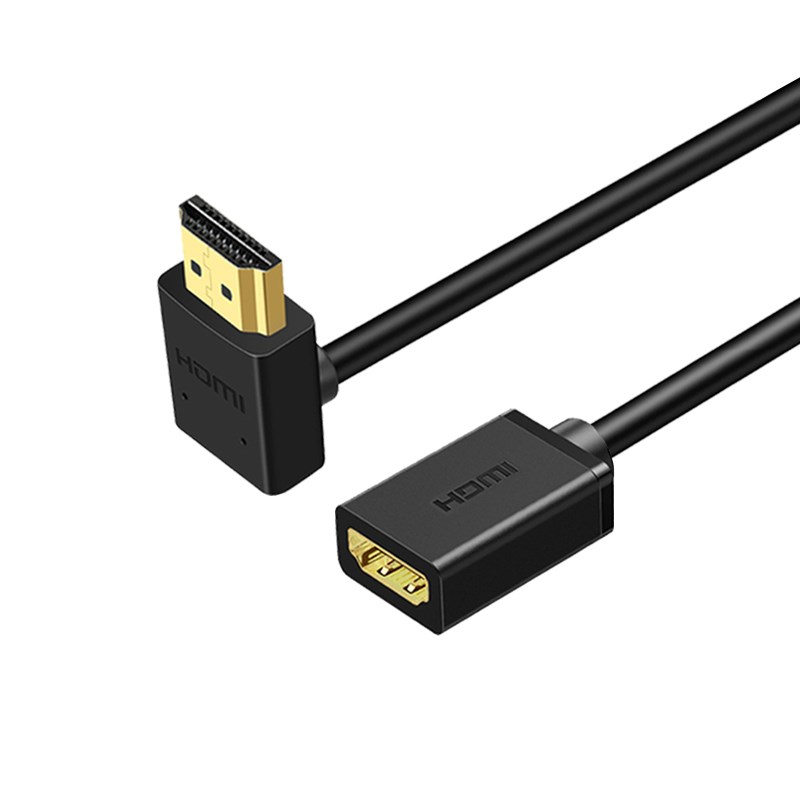 4K上下左右弯头90度公转母DMI延长线相机电脑电视显示器接口延伸