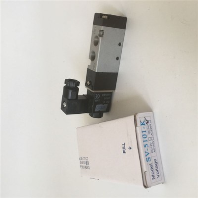 全新台湾气立可CHELIC原装二位五通电磁阀SV5101-K-DC24V1分接口