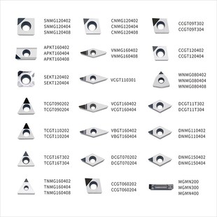Tpgw080204/Tpgw110304/090202铜铝特种Cbn硬化刀颗粒