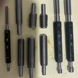 加长通止规加长塞规M3.5M3M4M5M6M8M10M12M14螺纹加长牙规非标定